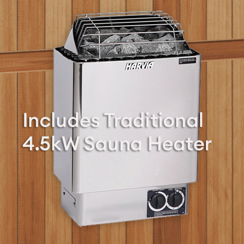 Finnmark Trinity Infrared & Steam Sauna Combo (4 Person)
