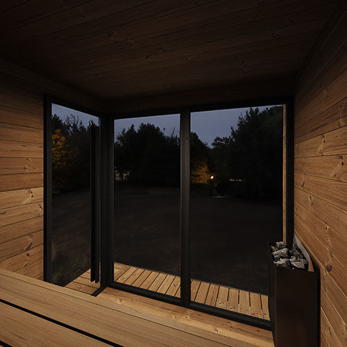 SaunaLife Luxury Outdoor Sauna Kit (6 Person)