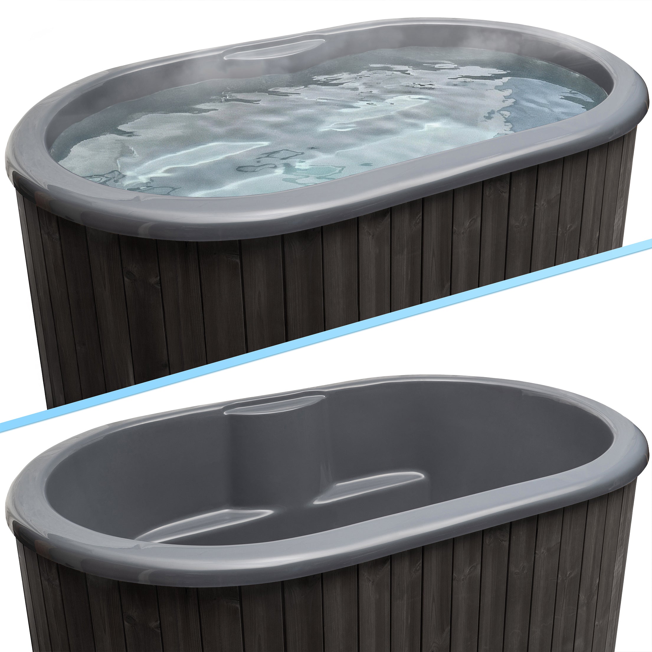 SaunaLife Cold + Hot Immersion Therapy Tub (2 Person)