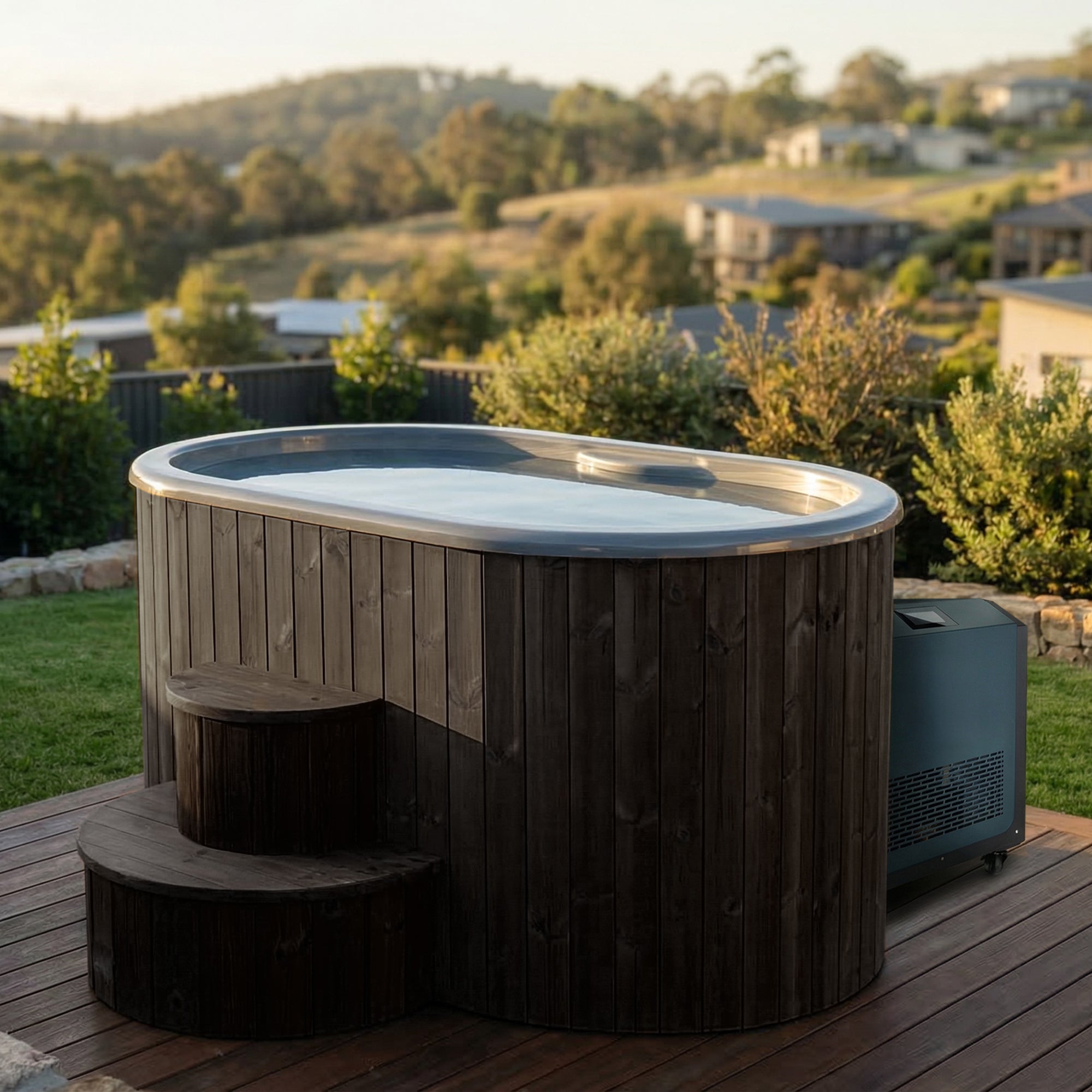 SaunaLife Cold + Hot Immersion Therapy Tub (2 Person)