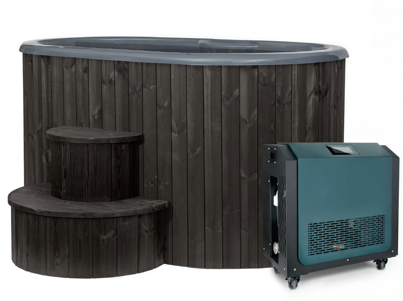 SaunaLife Cold + Hot Immersion Therapy Tub (2 Person)