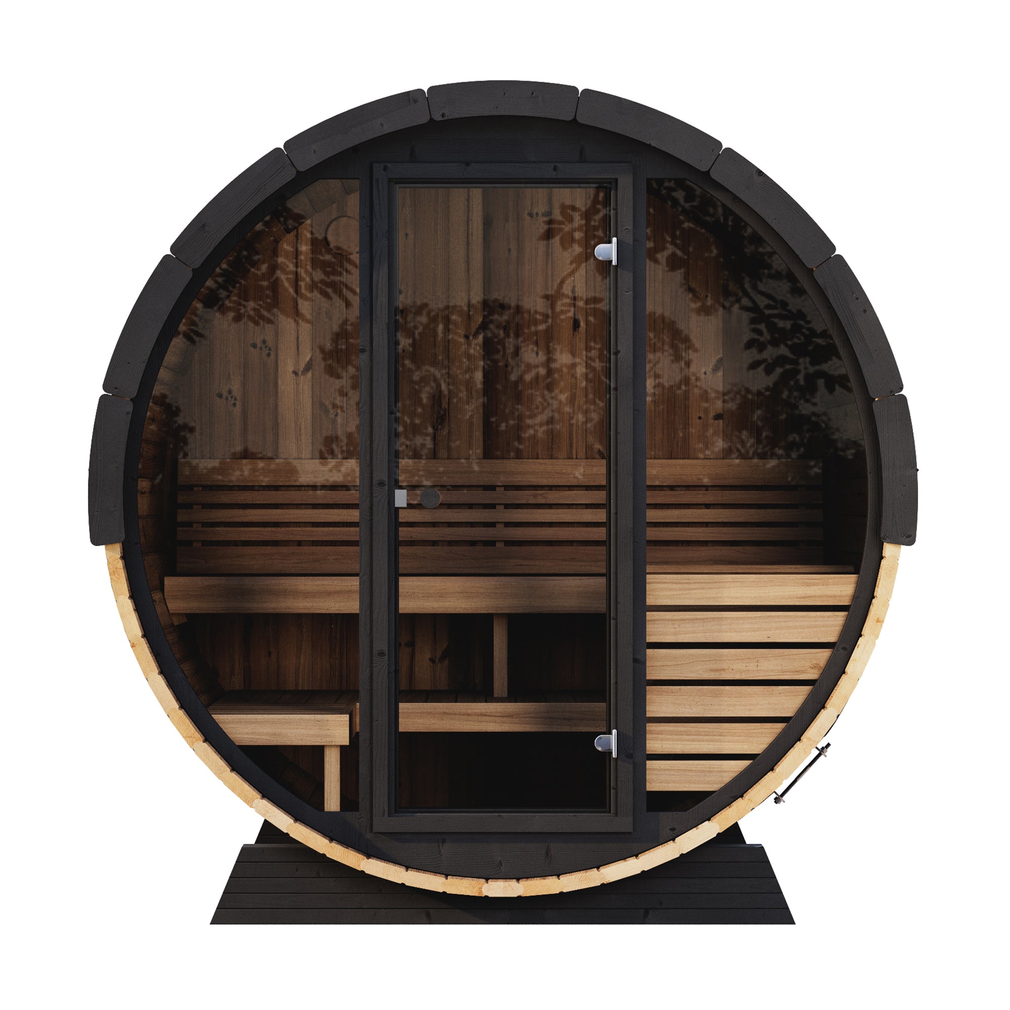 SaunaLife Ergo Elegance Barrel Sauna Kit (up to 4 Person)