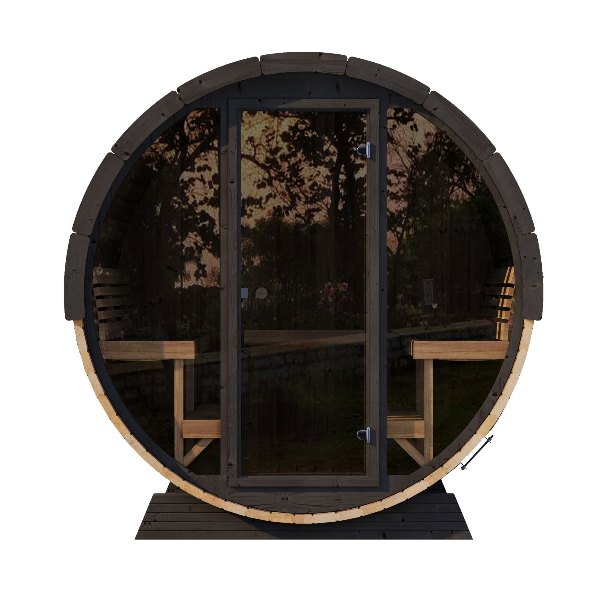 SaunaLife Ergo Elegance Barrel Sauna Kit (up to 6 Person)