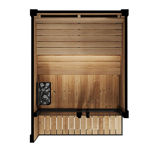 SaunaLife Luxury Outdoor Sauna Kit (up to 4 Person)