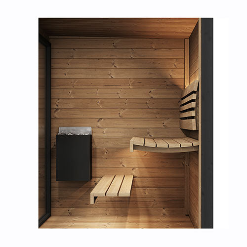 SaunaLife Luxury Outdoor Sauna Kit (up to 4 Person)