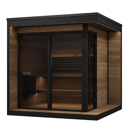 SaunaLife Luxury Outdoor Sauna Kit (6 Person)