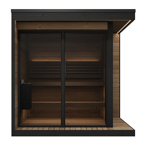 SaunaLife Luxury Outdoor Sauna Kit (6 Person)