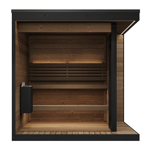 SaunaLife Luxury Outdoor Sauna Kit (6 Person)