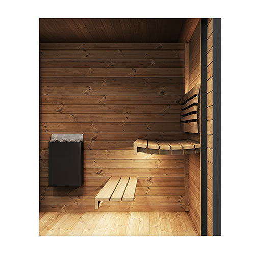 SaunaLife Luxury Outdoor Sauna Kit (6 Person)