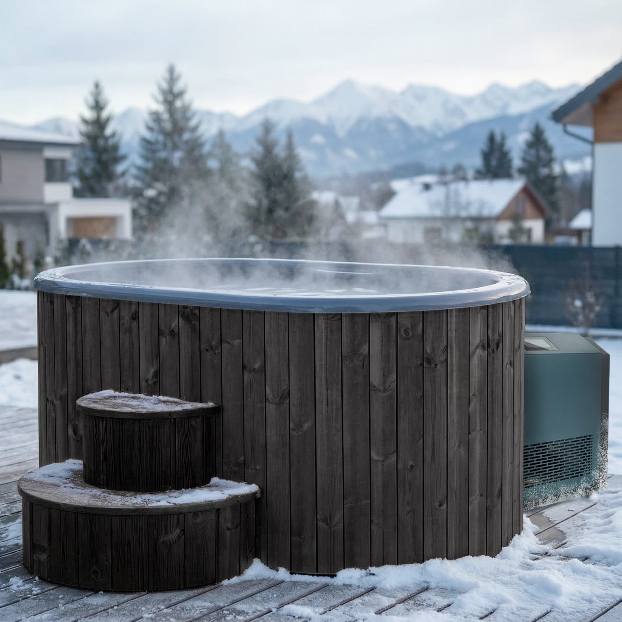 SaunaLife Cold + Hot Immersion Therapy Tub (2 Person)